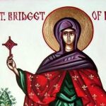 Santa Brígida de Irlanda es una de las primeras responsables de cristianizar Irlanda