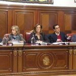 Ángeles Armisén preside el pleno de enero de la Diputación de Palencia