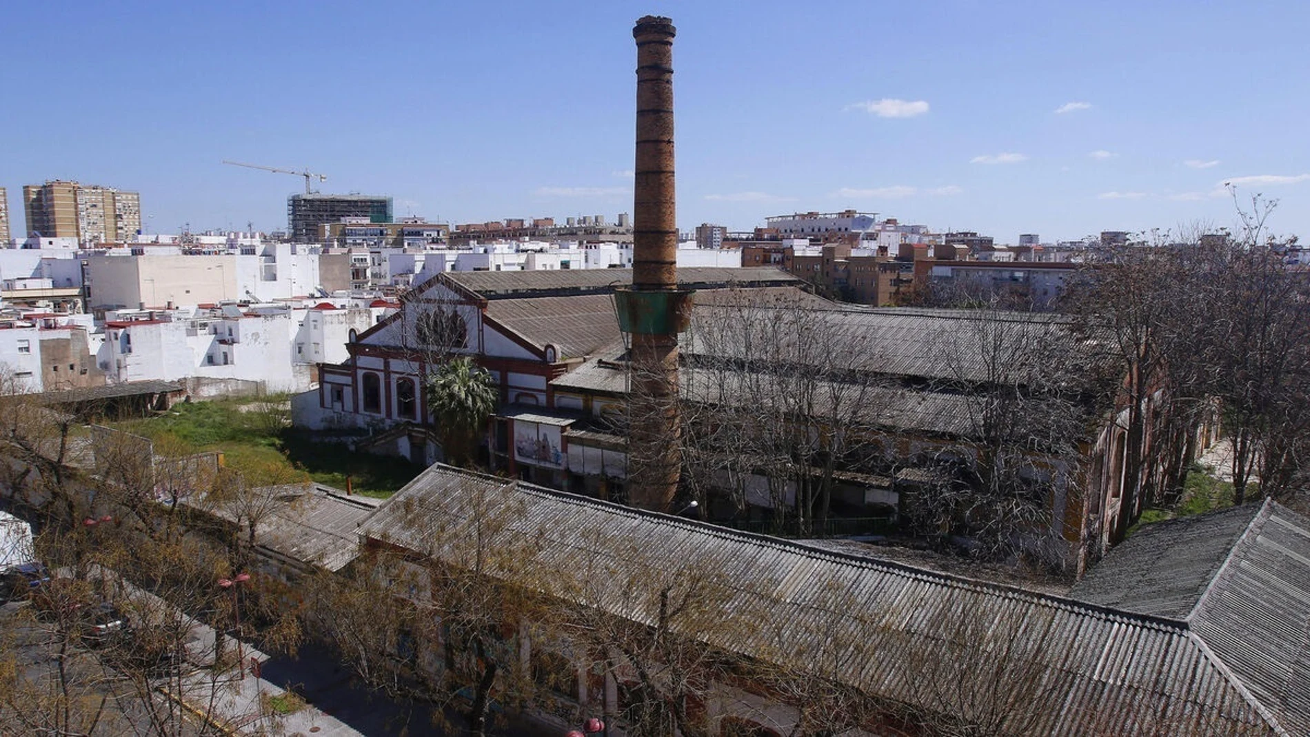 La antigua Fábrica de Vidrios de Sevilla 