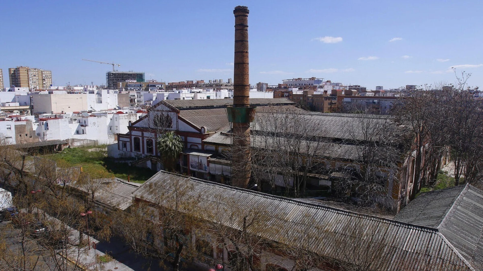 La antigua Fábrica de Vidrios de Sevilla