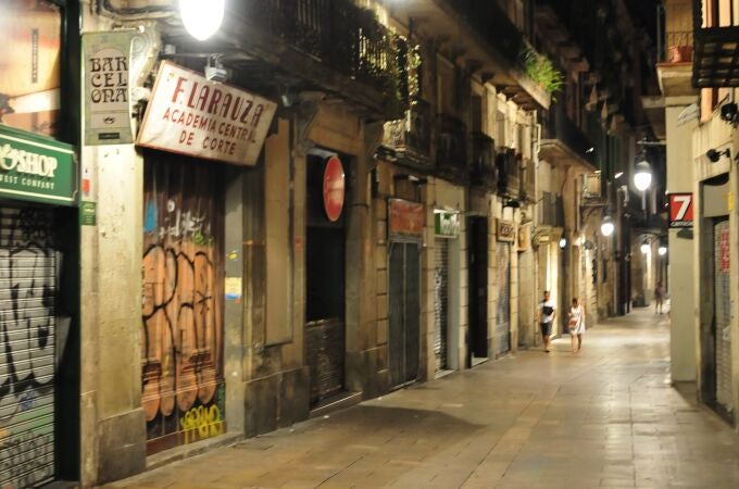 Calle dels Boters, donde vivía hasta ayer Blanca Espinosa