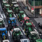 MURCIA.-Agricultores europeos piden garantizar precios justos para el campo en la gran tractorada en Bruselas