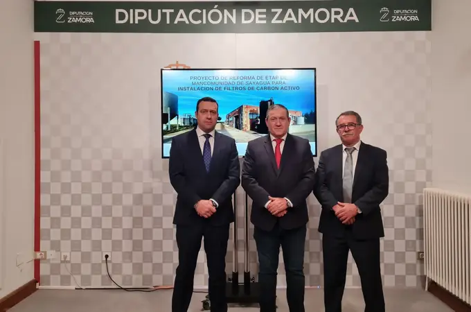 La Diputación de Zamora y Sayagua destinarán 430.000 euros a la construcción de una ETAP para evitar problemas de contagio del agua