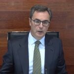 El consejero delegado de Bankia, José Sevilla, en la presentación de los resultados correspondientes al tercer trimestre de 2020