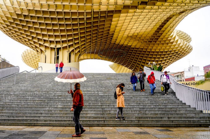La ciudad española en la que está la mayor estructura de madera del mundo