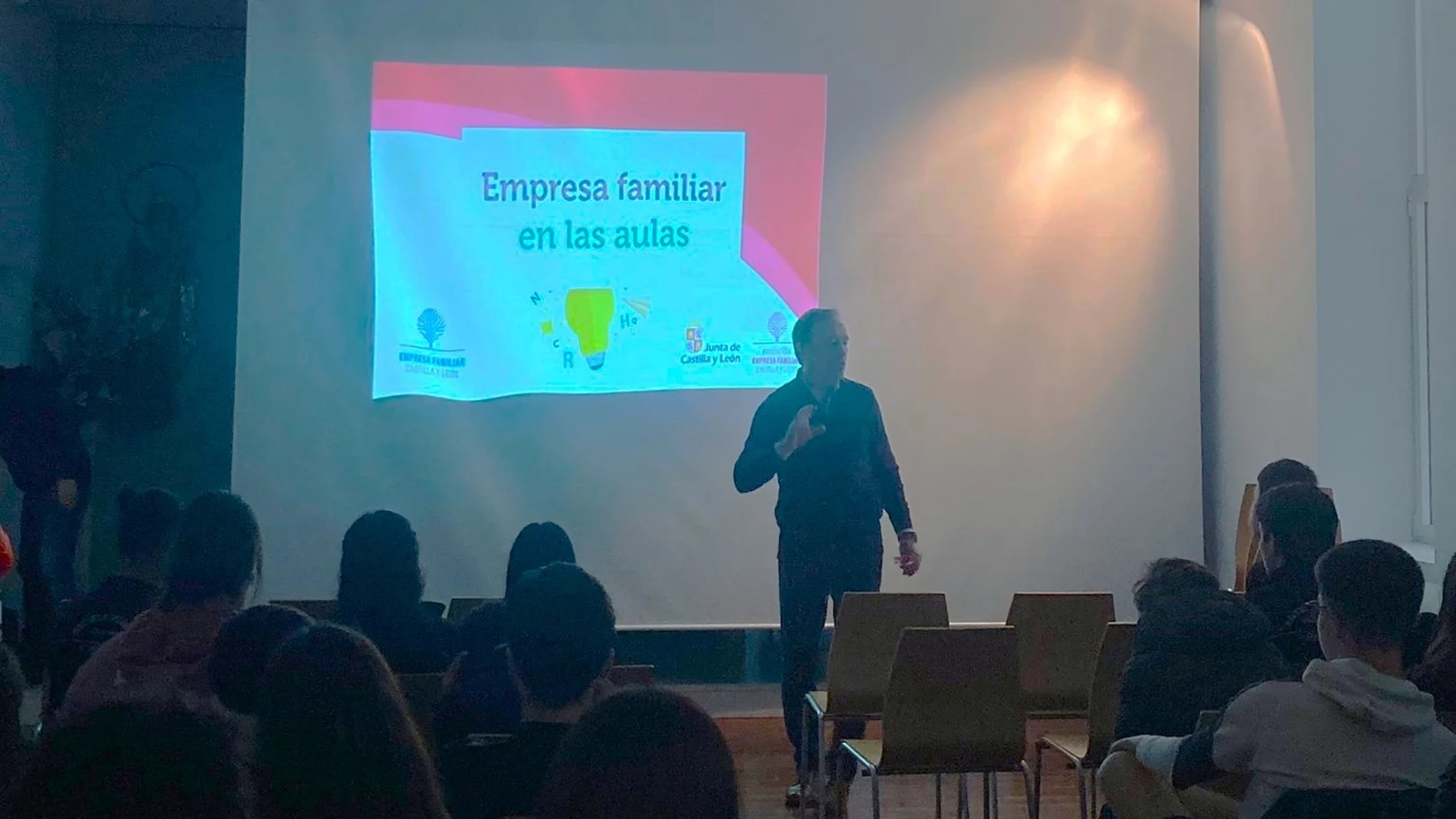 Una charla del programa 'Empresa Familiar en las Aulas'