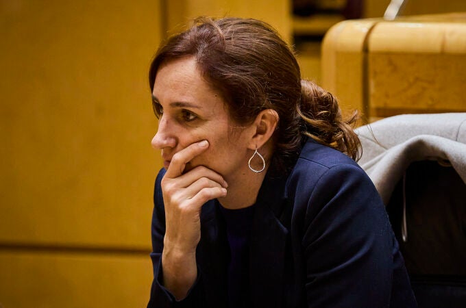 La ministra de Sanidad, Mónica García