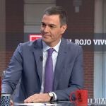 Pedro Sánchez, entrevistado en Al rojo vivo de LaSexta