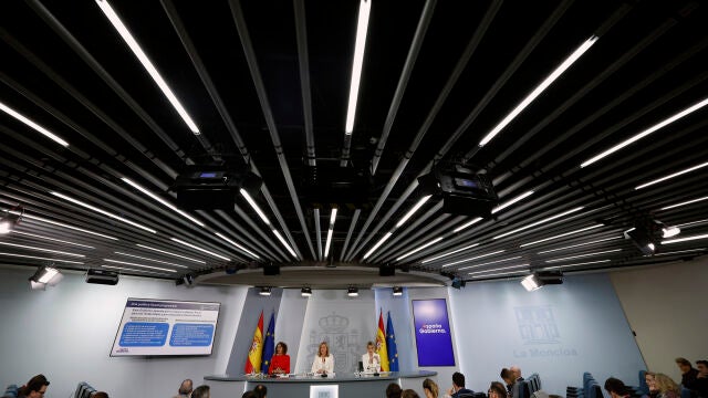 Rueda de prensa después del consejo de ministros