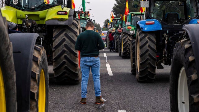 Protesta agricultores en Toledo