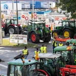 Agricultores y ganaderos de Málaga se suman a las protestas del campo y bloquean el Puerto