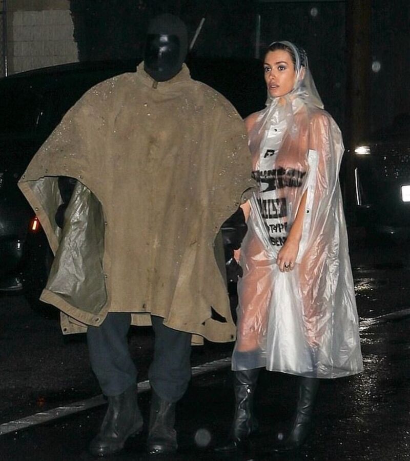 Kanye West y Bianca Censori