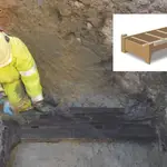 La cama funeraria encontrada en el centro de Londres 