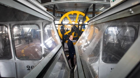 Teleférico de Madrid. El alcalde, José Luis Martínez Almeida presenta la remodelación y el proyecto del nuevo
