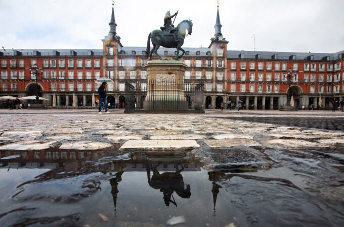 Día de lluvia en Madrid. © Jesús G. Feria.
