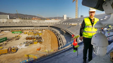 El Spotify Camp Nou, en plenas obras