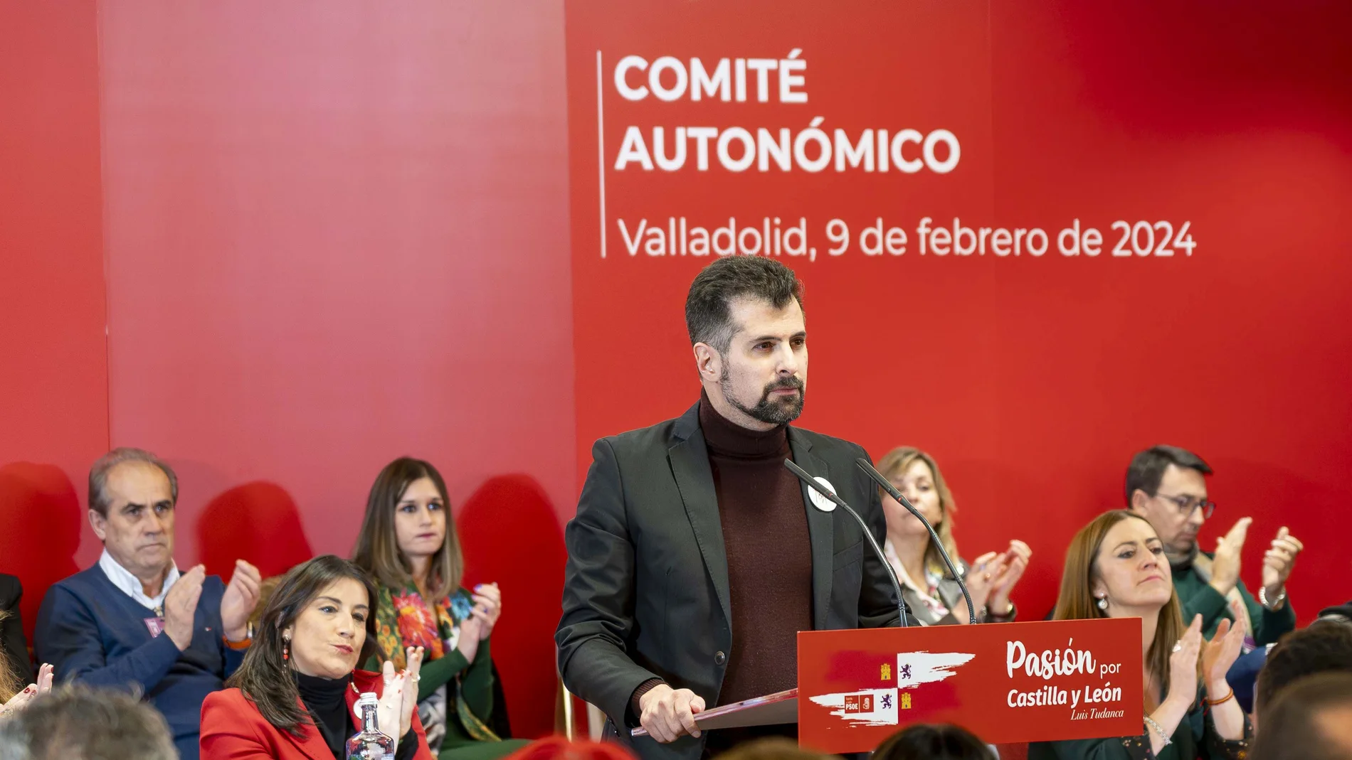 Tudanca interviene en el Comité Autonómico del PSOE