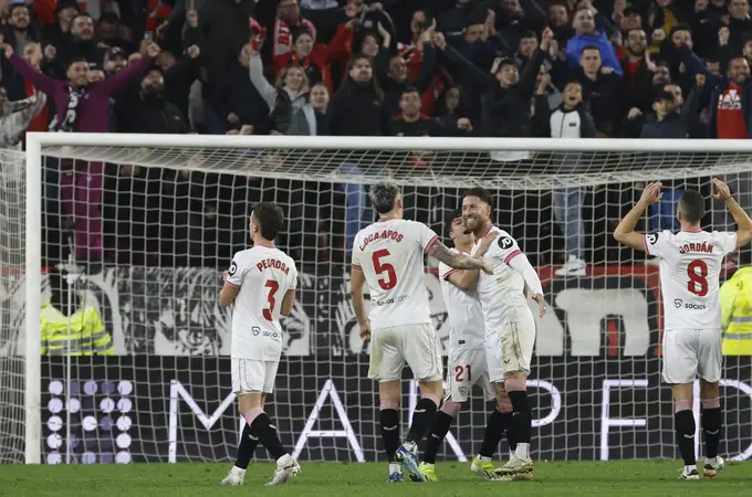 Sevilla, 1-Atlético, 0. Sonríe Isaac Romero y llora Morata