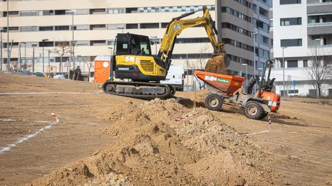 Zaragoza.- Comienzan las obras de construcción de las conexiones peatonales entre Parque Venecia y el Canal Imperial