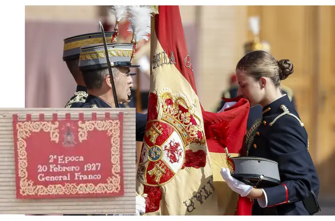 Defensa no responde sobre el tapiz de Franco en la jura de bandera de la Princesa Leonor
