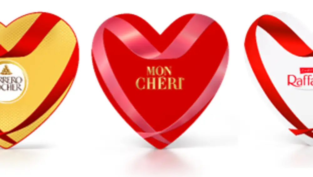 Ferrero y sus icónicos bombones celebran el Día de los Enamorados