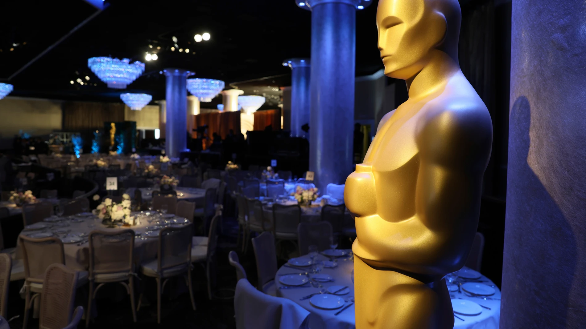 A general view of atmosphere during the 96th Academy Awards Oscar nominees luncheon on Monday, Feb. 12, 2024, at the Beverly Hilton Hotel in Beverly Hills, Calif. (Photo by Danny Moloshok/Invision/AP)