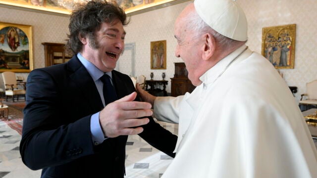 Pope Francis receives President of Argentina Javier Milei