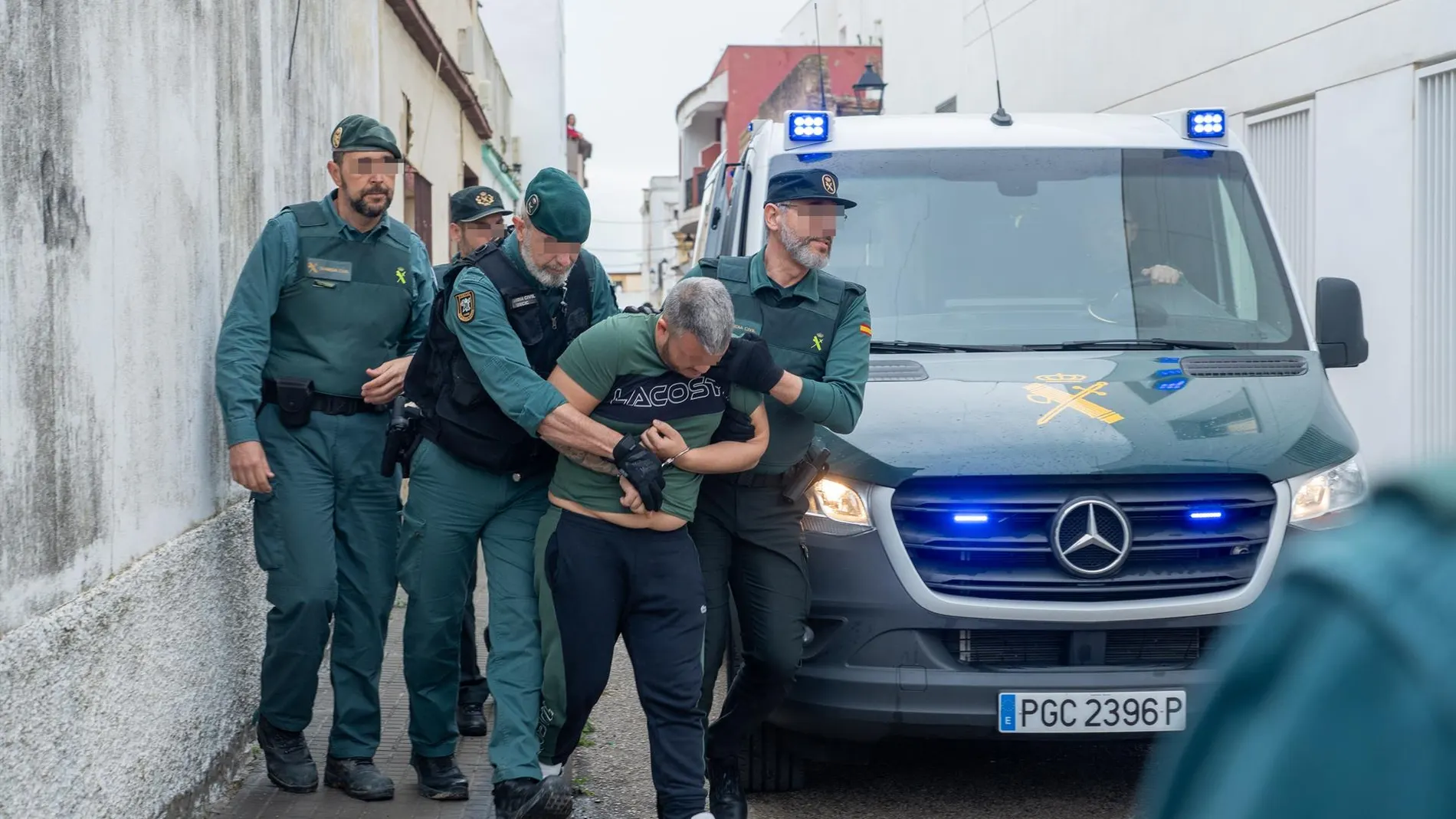 VÍDEO: Prisión provisional para los seis detenidos por la muerte de dos guardias civiles en Barbate (Cádiz)