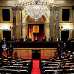 Vista del Parlament de Cataluña