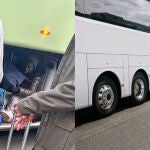 Los dos inmigrantes encontrados dentro del maletero del autocar escolar en la localidad de Totton, cerca de Southampton