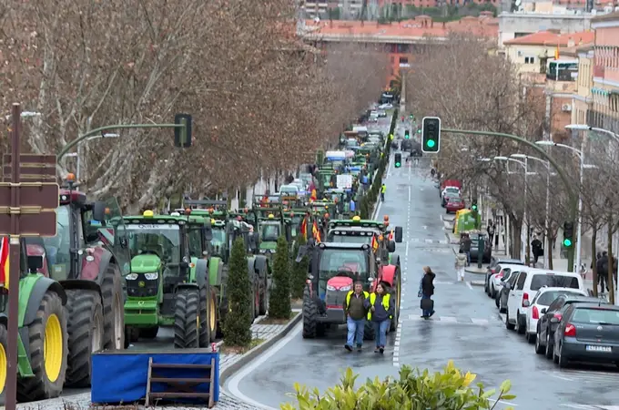 Nueva movilización agrícola provoca cortes en tres carreteras de Ciudad Real 
