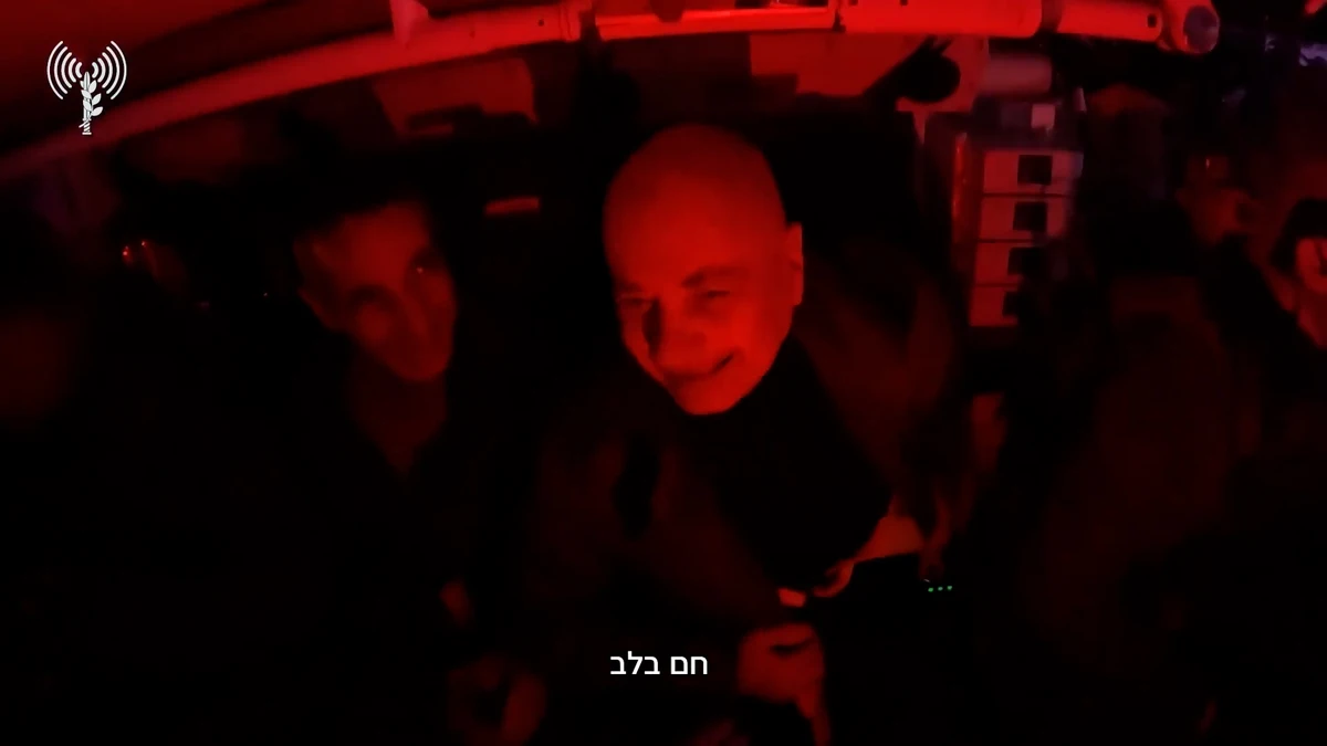 El sobrecogedor vídeo del rescate de los dos israelíes que estaban en manos de Hamás