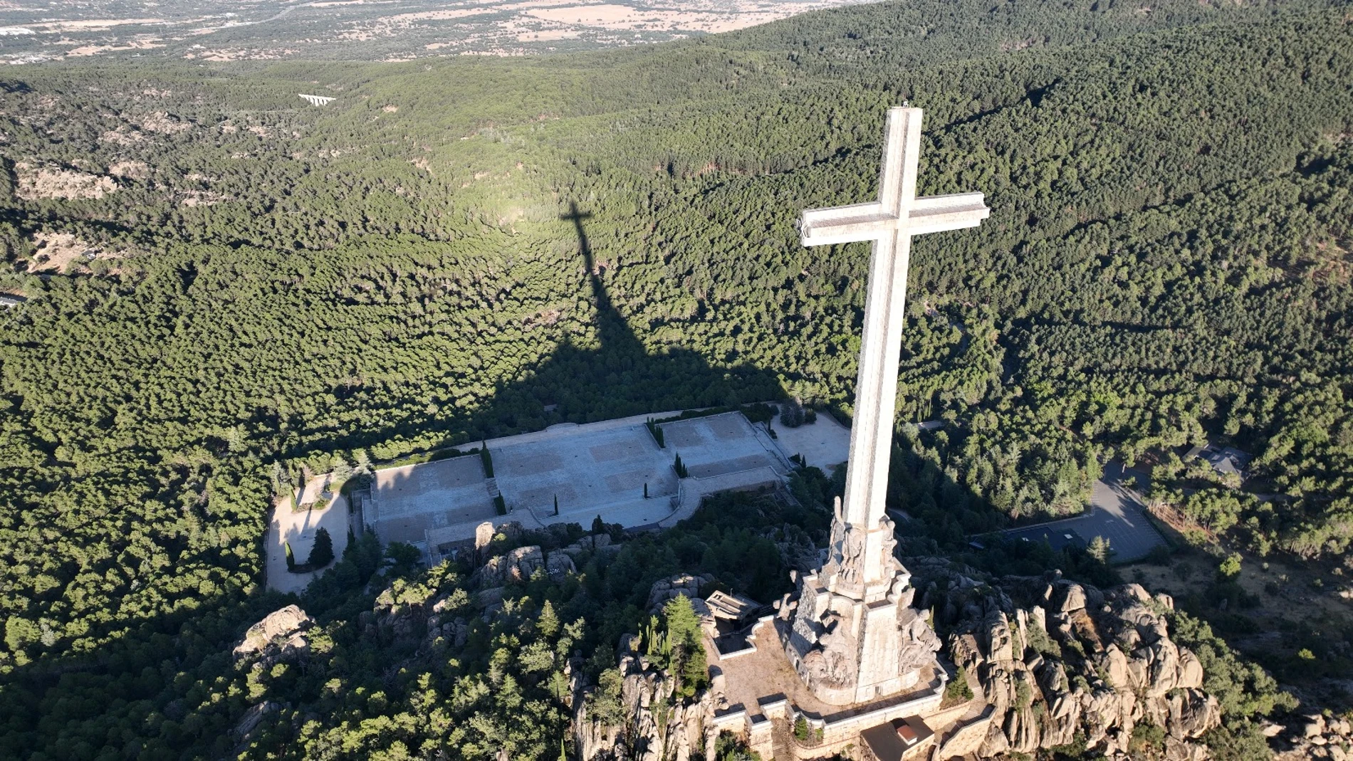 Vista del conjunto monumental del tradicionalmente conocido como Valle de los Caídos