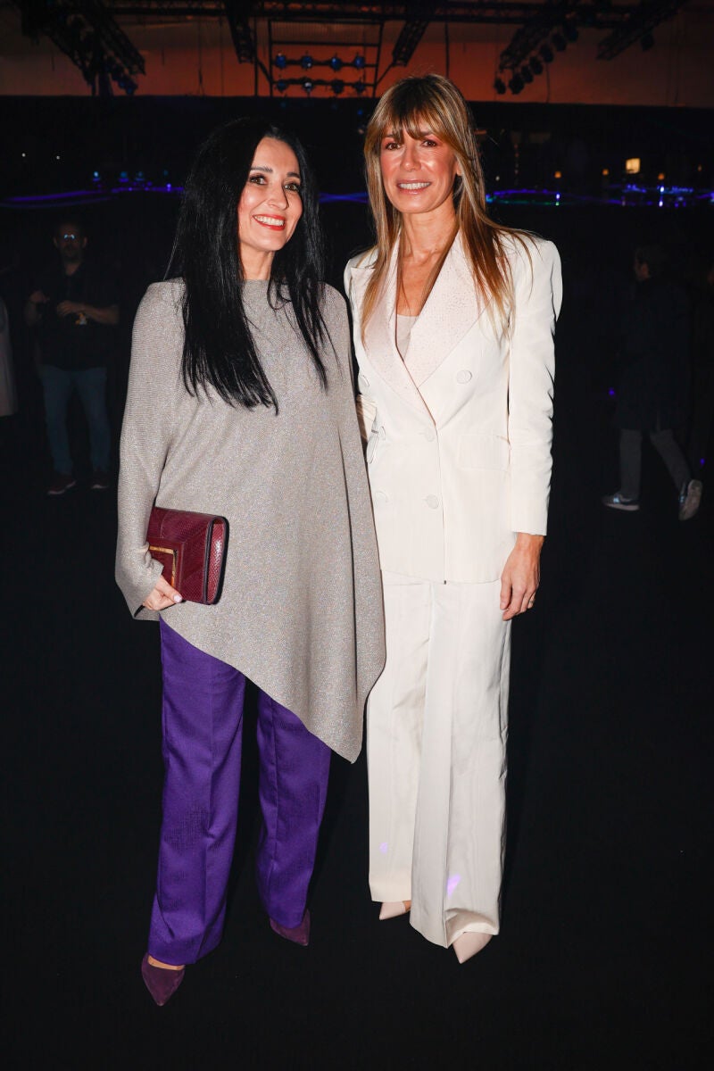 Begoña Gómez en el desfile de Pedro del Hierro.