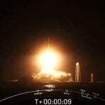 Lanzamiento de la misión IM-1 en un cohete de SpaceX