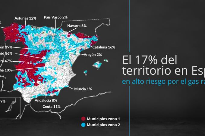 El radón de los sótanos españoles provoca cáncer, ictus y es una amenaza invisible