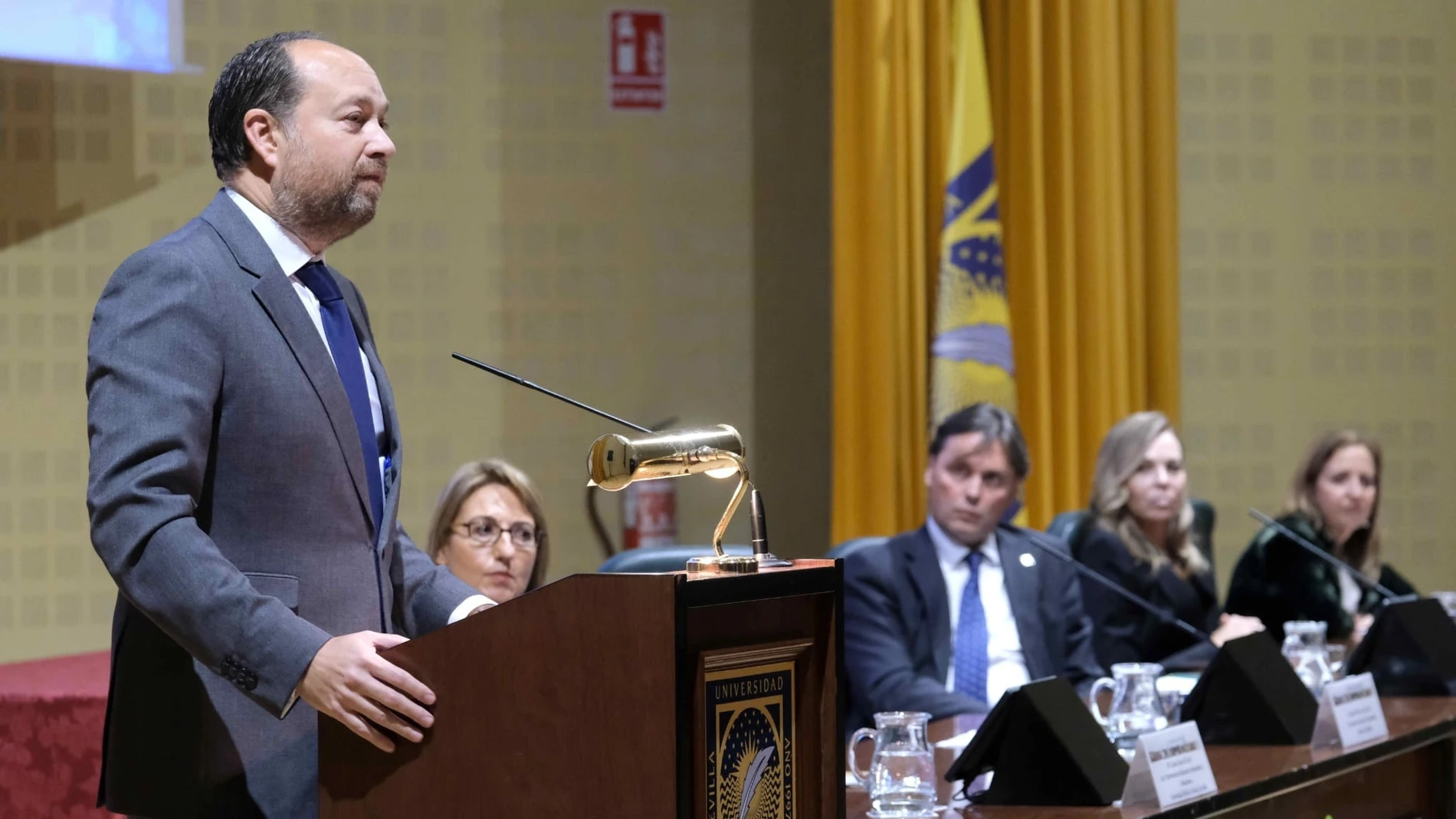 El secretario general de Universidades de la Junta de Andalucía, Ramón Herrera