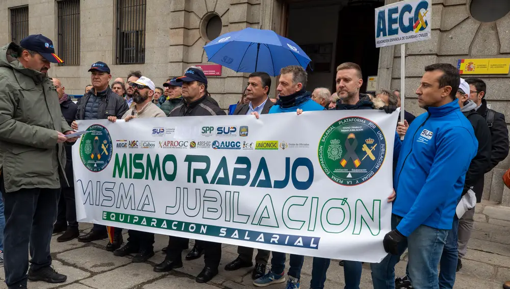 Concentración en Ávila