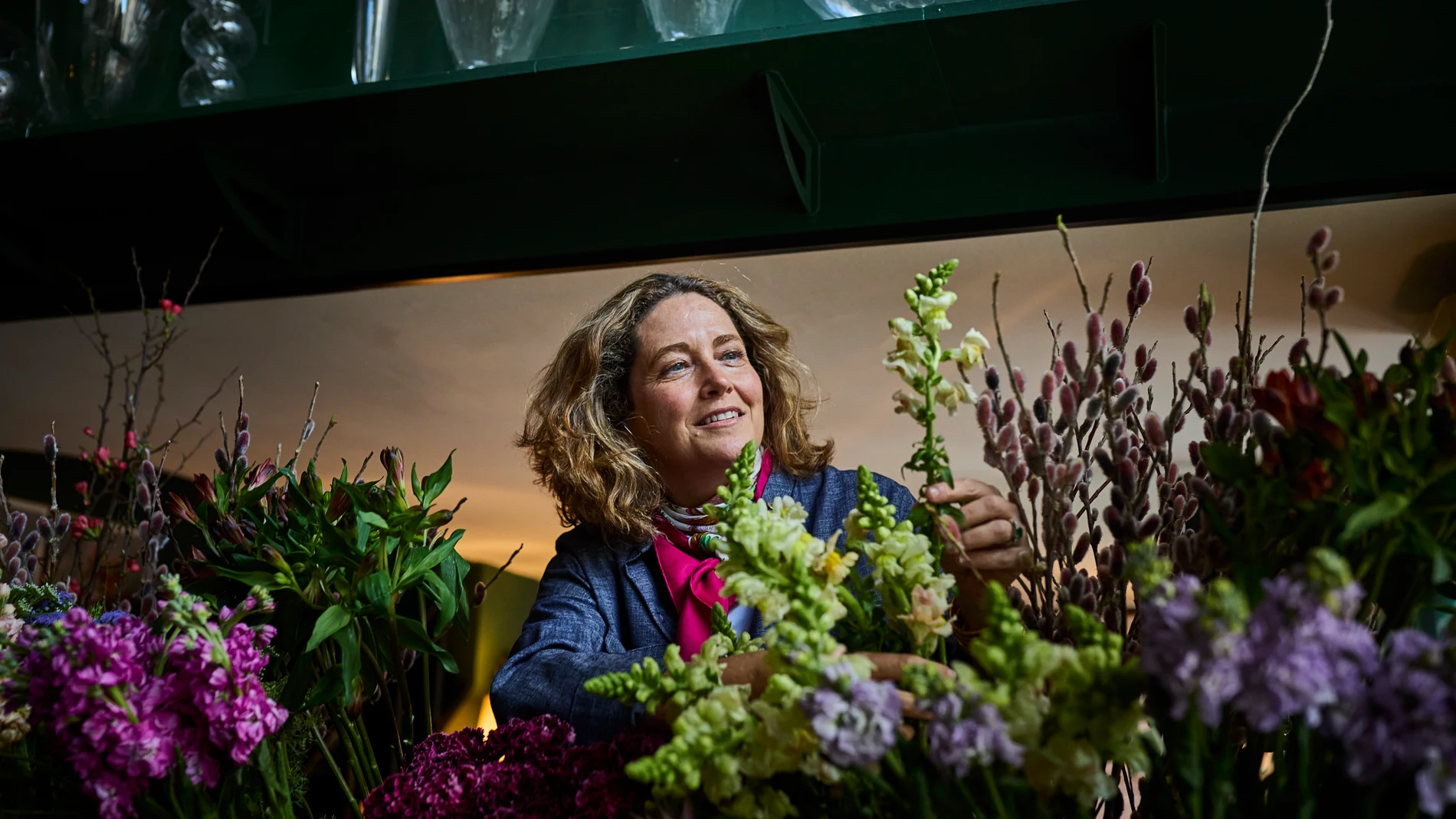 Sally Hambleton, floristería de lujo en Madrid © Alberto R. Roldán / Diario La Razón. 16 02 2024