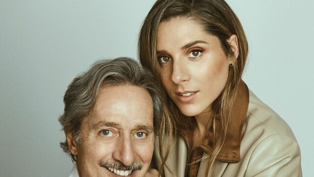 Roberto Torretta y su hija María Torretta