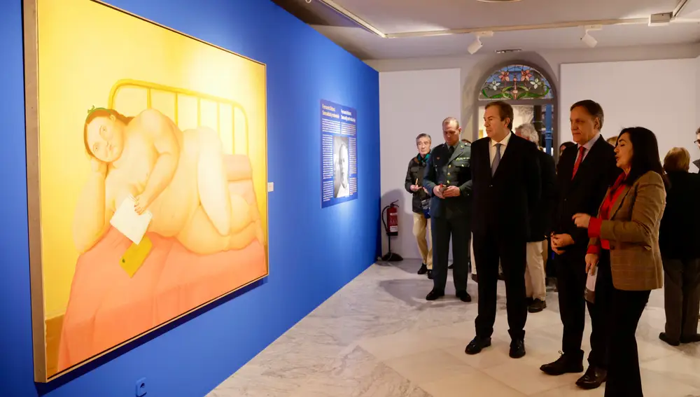 Exposición de Fernando Botero en la Casa Lis de Salamanca