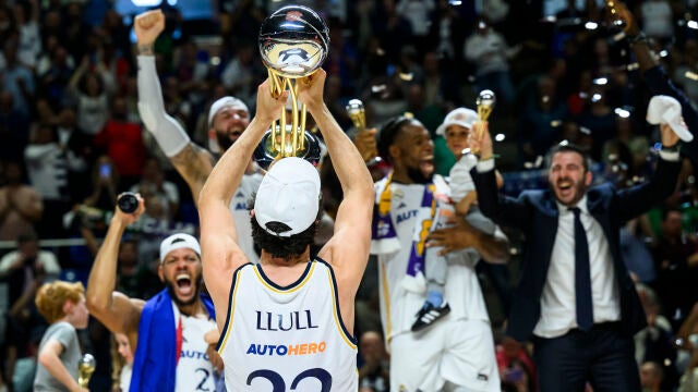 Llull levanta el trofeo de campeones de la Copa del Rey 2024