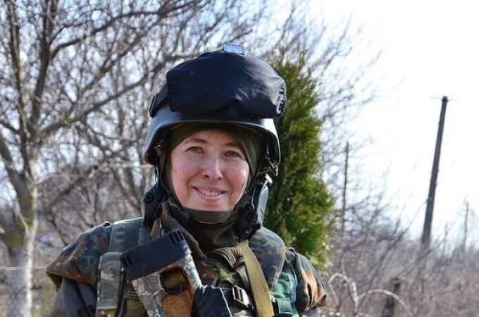 Olena Bilozerska, conocida como la francotiradora más mortífera de Ucrania y que ha causado varias bajas rusas