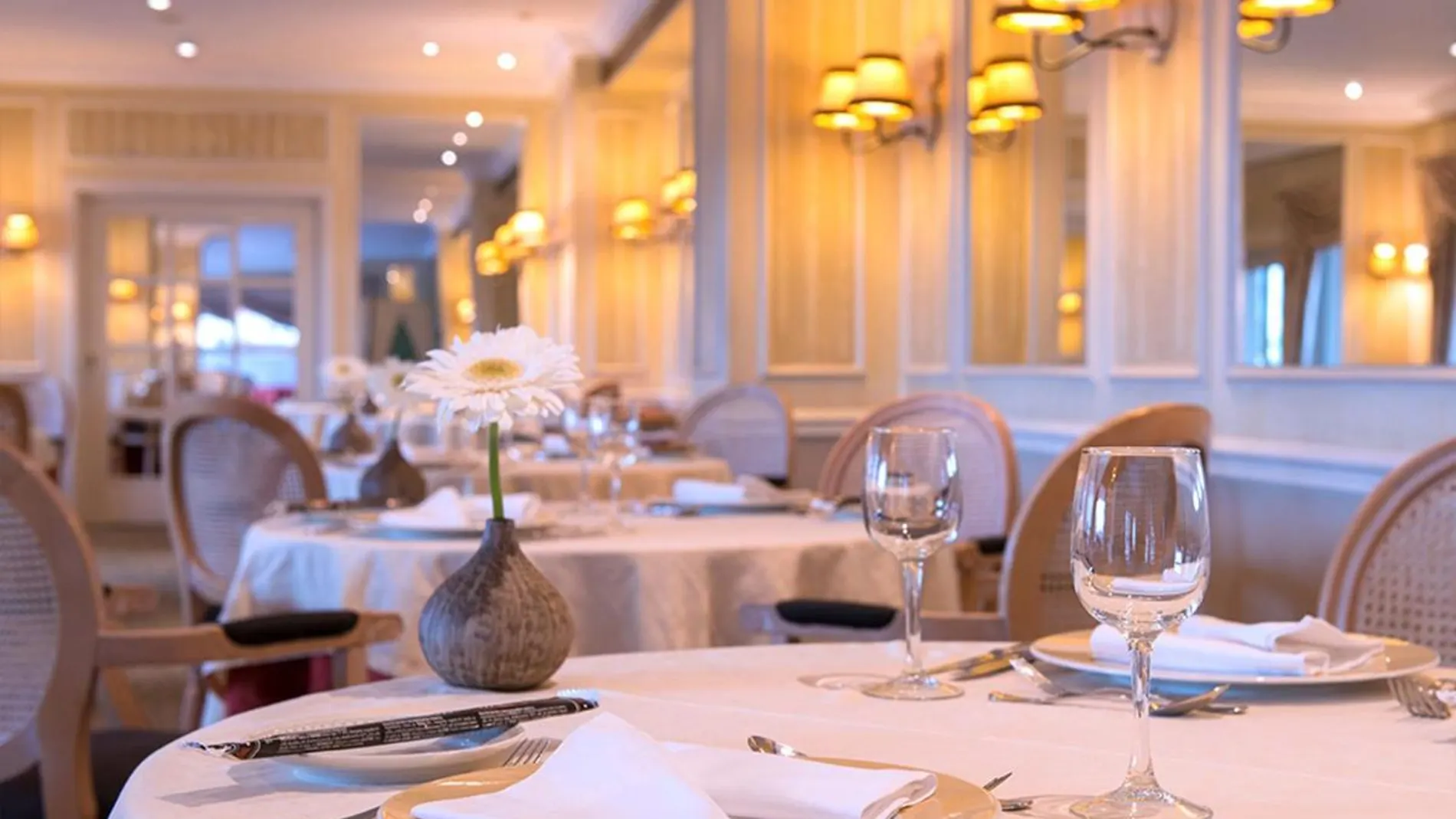 Interior de este bonito restaurante italiano