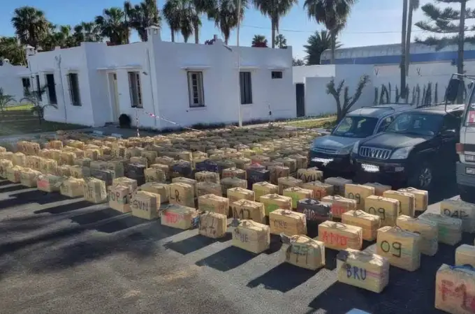 La Gendarmería de Marruecos se incauta de más de nueve toneladas de resina de cannabis