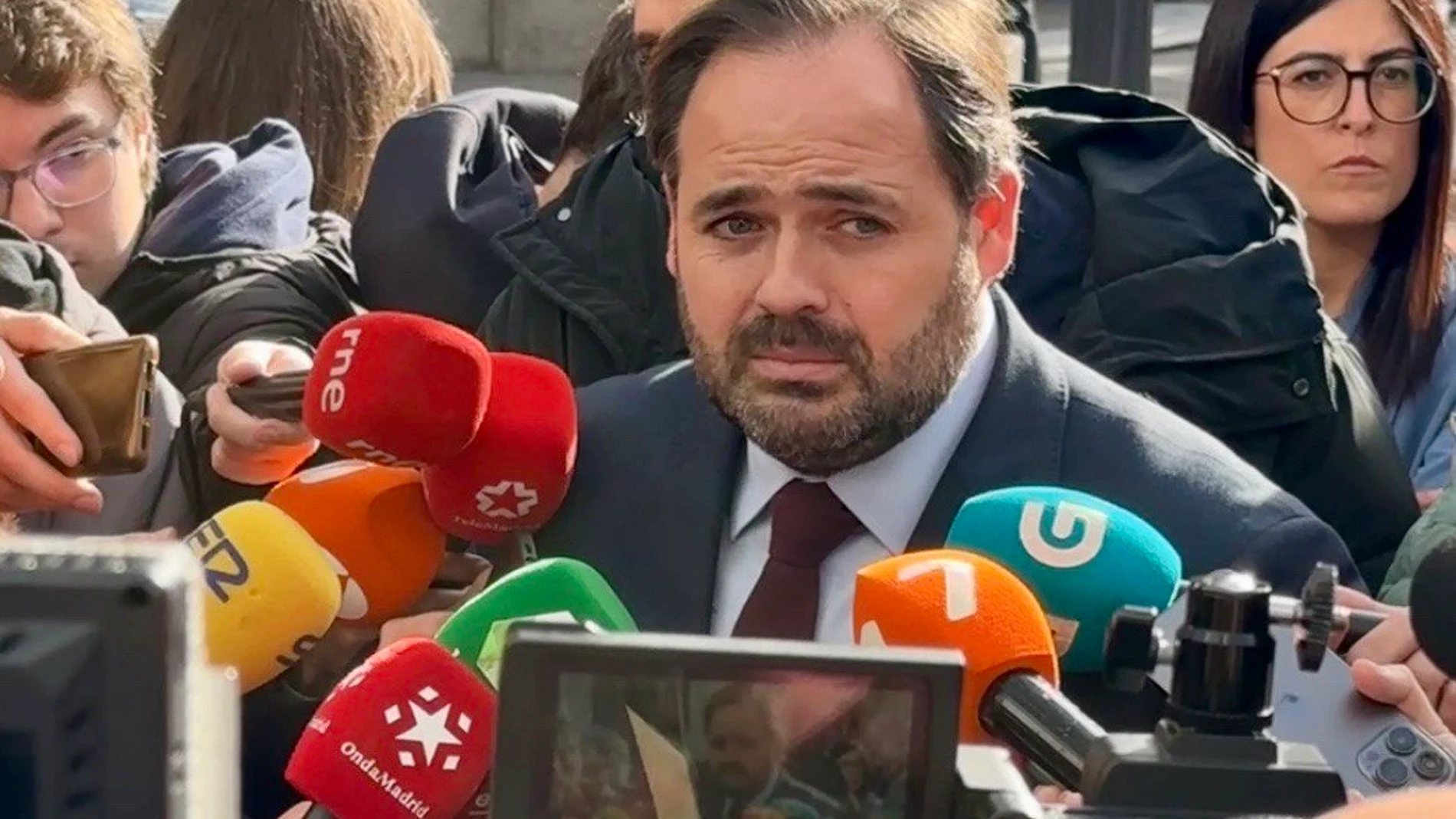 El presidente del Partido Popular de Castilla-La Mancha, Paco Núñez, responde a los medios