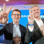 Feijóo viaja a Galicia para valorar los resultados electorales