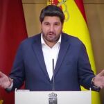 López Miras: "El resultado electoral en Galicia muestra que la inmensa mayoría ha dicho a Sánchez 'así no'"