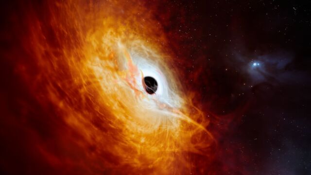 J0529-4351 el objeto más luminoso del universo. 