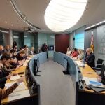 Comisión extraordinaria de Economía de Barcelona para tramitar los Presupuestos.